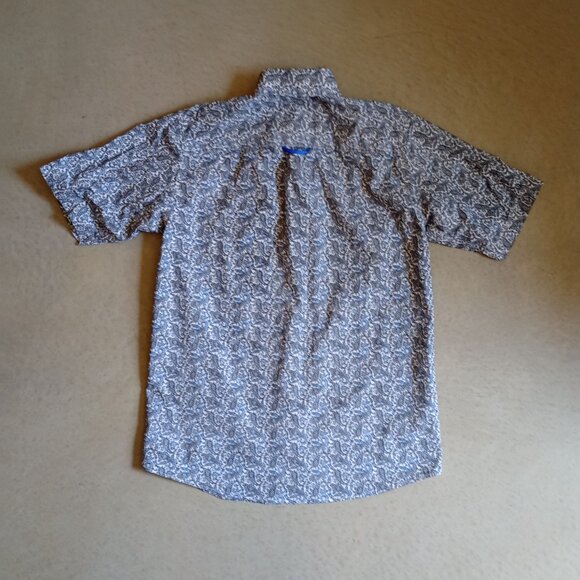 [Panhandle Slim] Men's S Paisley Button Down - Picture 3 of 3